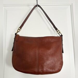 Fossil Jolie Brown Leather Crossbody Shoulder Bag